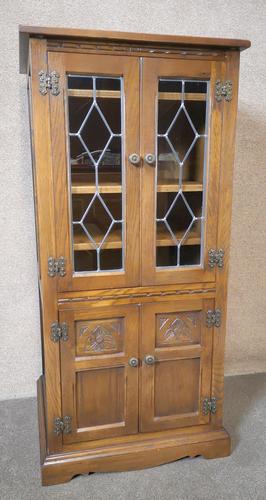 Wood Bros Old Charm Oak Hi Fi Cabinet (1 of 12)