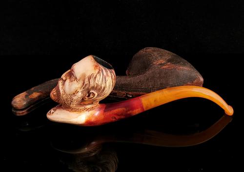 Antique Meerschaum Pipe, King Edward (1 of 12) Antique Meerschaum Pipe, King Edward (1 of 12)