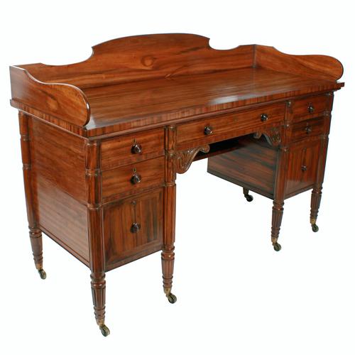 Rare George IV Zebra Wood Dressing Table (1 of 8) Rare George IV Zebra Wood Dressing Table (1 of 8)