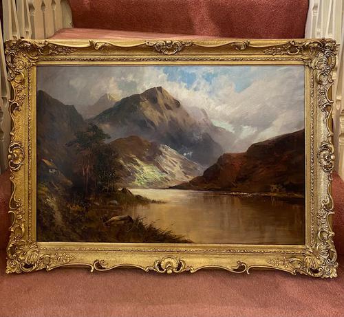 Lovely Oil on Canvas by Francis E Jamieson (1 of 3)