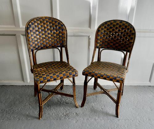 Pair of Endell Woven Cane Bentwood Chairs (1 of 6)