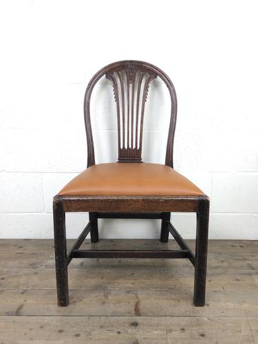 Georgian Chair with Drop-In Leather Seat (1 of 13) Georgian Chair with Drop-In Leather Seat (1 of 13)