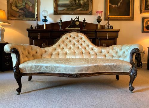 Stunning Quality Original 19th Century Carved Rosewood Cream Upholstered Sofa Settee (1 of 11) Stunning Quality Original 19th Century Carved Rosewood Cream Upholstered Sofa Settee (1 of 11)