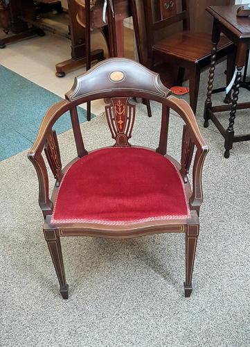 Edwardian tub chair (1 of 1) Edwardian tub chair (1 of 1)