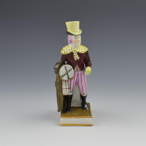 Enoch Wood Staffordshire Pearlware Figure John Liston as Lubin Log (1 of 10) Enoch Wood Staffordshire Pearlware Figure John Liston as Lubin Log (1 of 10)