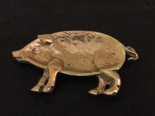 William Tonks Brass Pig (1 of 2)