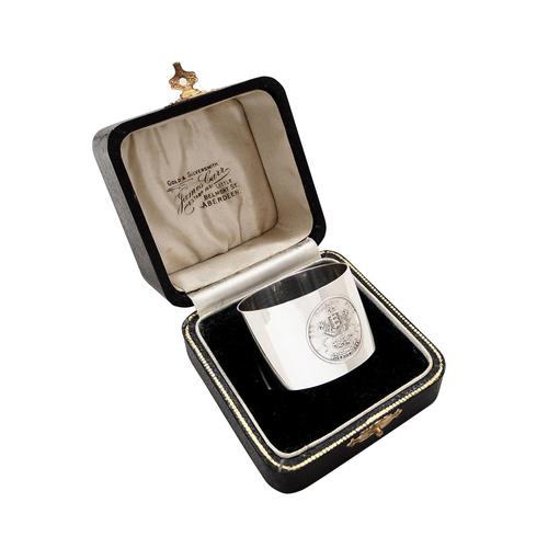 Sterling Silver 'Kennel Club' Napkin Ring in Case 1931 (1 of 8) Sterling Silver 'Kennel Club' Napkin Ring in Case 1931 (1 of 8)