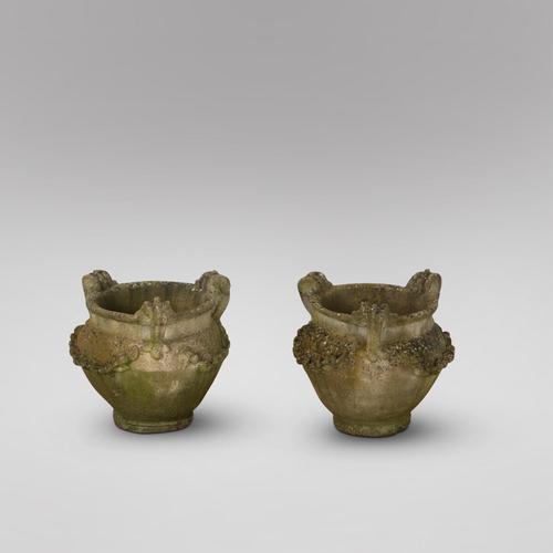 Pair of Early 20thc Garden Planters (1 of 1) Pair of Early 20thc Garden Planters (1 of 1)