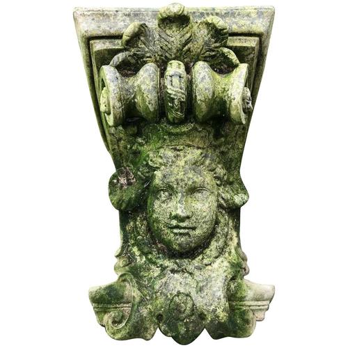 Architectural Feature Medieval Style Stone Cherub Acanthus Scroll Crown Corner Garden Corbel (1 of 13) Architectural Feature Medieval Style Stone Cherub Acanthus Scroll Crown Corner Garden Corbel (1 of 13)