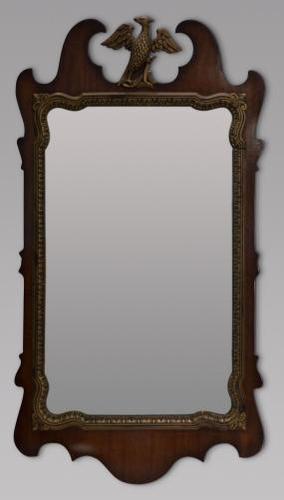 A Mahogany Wall Mirror (1 of 4) A Mahogany Wall Mirror (1 of 4)