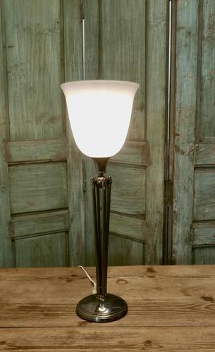 Tall French Art Deco Table Lamp (1 of 5) Tall French Art Deco Table Lamp (1 of 5)