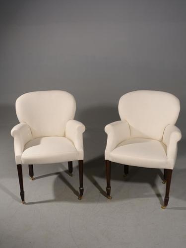 Elegant Pair of Early 20th Century Armchairs (1 of 5) Elegant Pair of Early 20th Century Armchairs (1 of 5)
