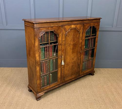 Burr Walnut Bookcase (1 of 14)