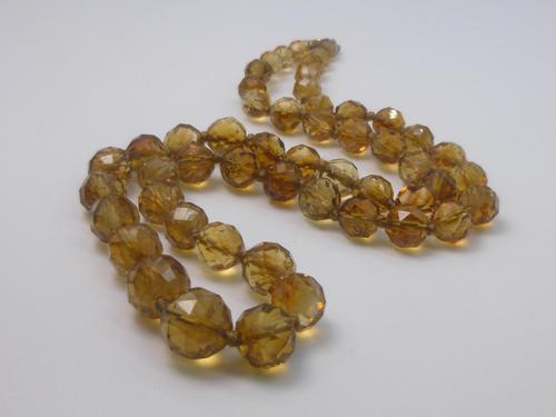 Faceted Citrine Beads (1 of 6)