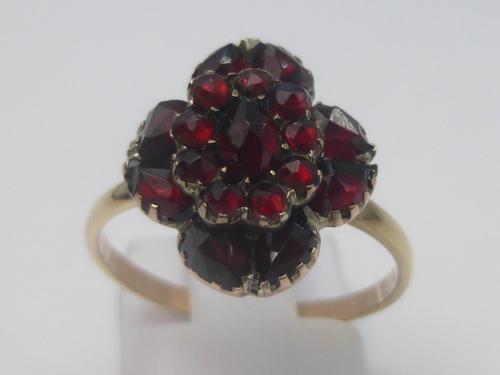 Garnet Cluster Ring (1 of 6) Garnet Cluster Ring (1 of 6)