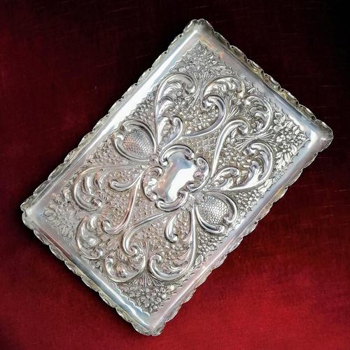 Silver Tray, Chester, 1899 (1 of 9) Silver Tray, Chester, 1899 (1 of 9)