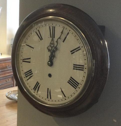 Oak Cased Norland Wall Clock (1 of 7) Oak Cased Norland Wall Clock (1 of 7)