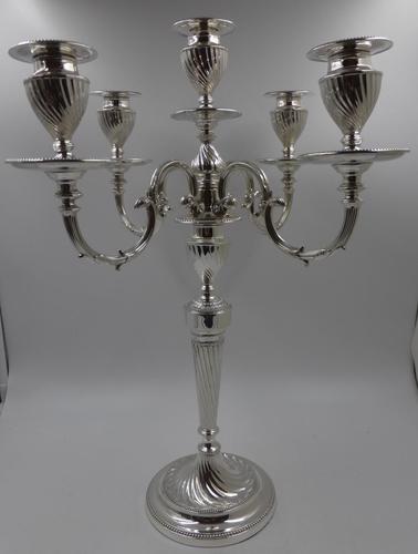 Antique Victorian Silver Candelabra. Sheffield 1894. (1 of 14) Antique Victorian Silver Candelabra. Sheffield 1894. (1 of 14)