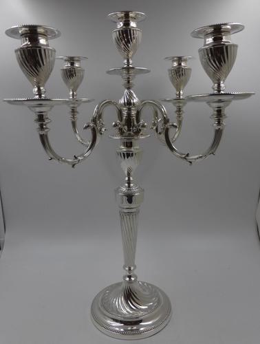 Antique Victorian Silver Candelabra. Sheffield 1894. (1 of 14)