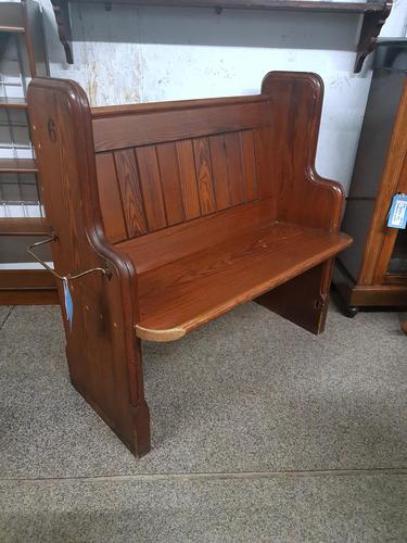 Small Antique Church Pew (1 of 5) Small Antique Church Pew (1 of 5)