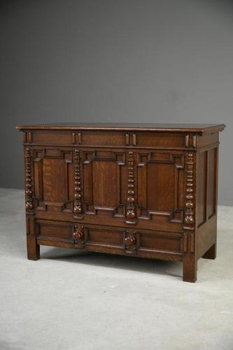 Jacobean Style Oak Mule Chest (1 of 9) Jacobean Style Oak Mule Chest (1 of 9)