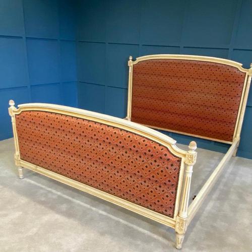 Kingsize 5ft Louis XVI French Upholstered Bed (1 of 5) Kingsize 5ft Louis XVI French Upholstered Bed (1 of 5)