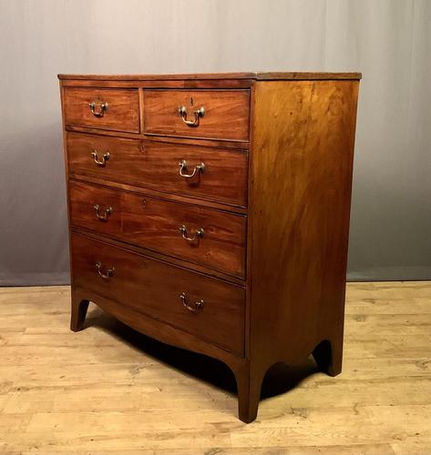 Elegant Regency Mahogany Inlaid Chest of Drawers (1 of 14)