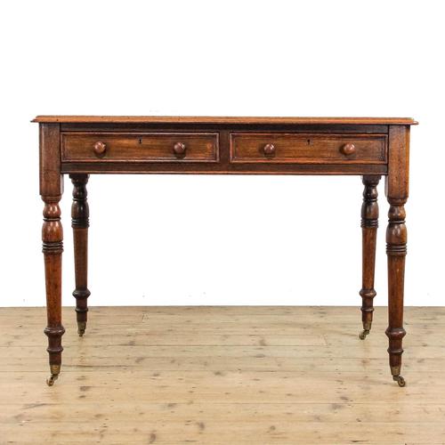 Antique Victorian Oak Desk (1 of 8)