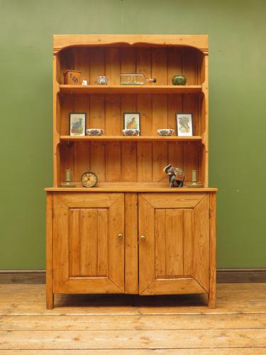 Antique Rustic Pine Country Kitchen Dresser (1 of 15)