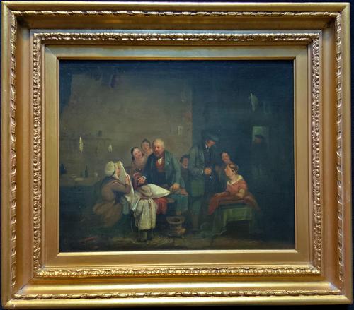 Sir David Willkie R.A Original Signed 1829 Oil Painting Inc Prov (1 of 13) Sir David Willkie R.A Original Signed 1829 Oil Painting Inc Prov (1 of 13)