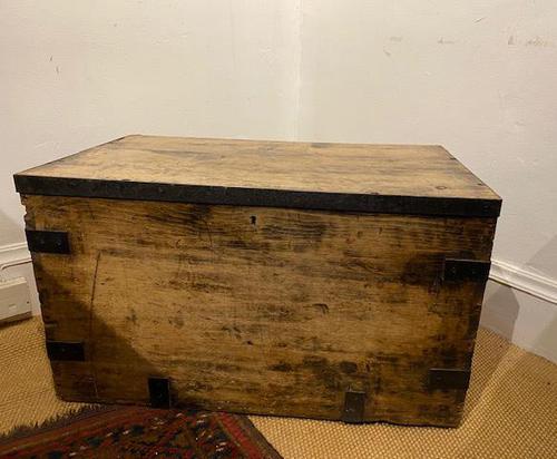 Teak Trunk c.1900 (1 of 3) Teak Trunk c.1900 (1 of 3)