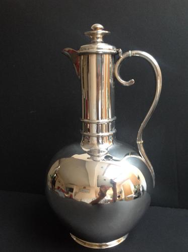 Antique Victorian Silver Wine Ewer 1861 (1 of 4) Antique Victorian Silver Wine Ewer 1861 (1 of 4)
