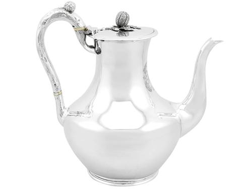 Sterling Silver Coffee Pot - Antique Victorian 1851 (1 of 15) Sterling Silver Coffee Pot - Antique Victorian 1851 (1 of 15)
