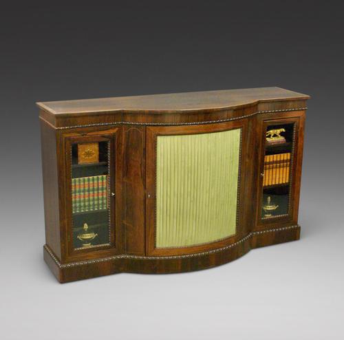 William IV Rosewood Side Cabinet (1 of 5)