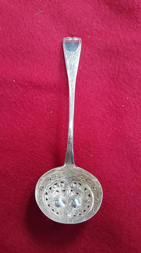 Sterling Silver Sifter Spoon (1 of 4)