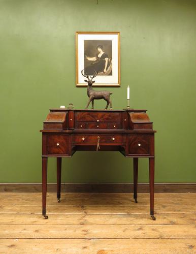 Antique 19th Century Carlton House Desk Mahogany Writing Table of Immense Character (1 of 30)