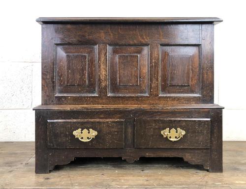 Antique Oak Welsh Coffer Bach (1 of 10) Antique Oak Welsh Coffer Bach (1 of 10)