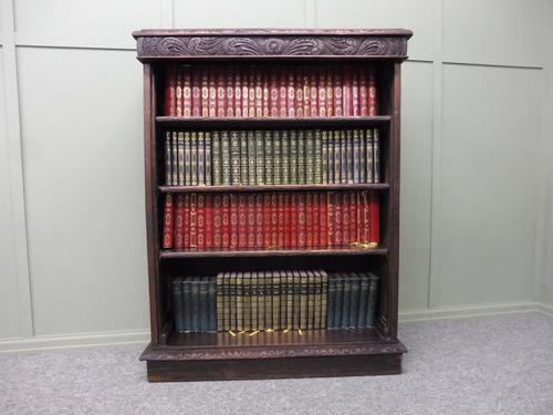 Rustic Victorian Open Bookcase (1 of 9)