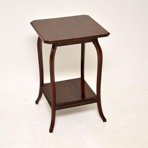 Antique Edwardian Mahogany Side Table (1 of 7) Antique Edwardian Mahogany Side Table (1 of 7)