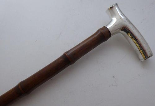 Victorian Vasta Case Walking Stick Cane Silver Plated Pommel Bamboo Shaft (1 of 13) Victorian Vasta Case Walking Stick Cane Silver Plated Pommel Bamboo Shaft (1 of 13)