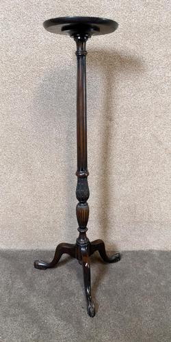 Edwardian Mahogany Torchere Stand / Plant Stand (1 of 10)