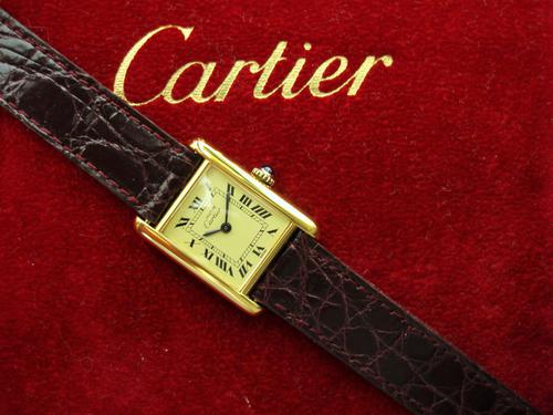 Cartier Ladies Tank Wristwatch (1 of 4) Cartier Ladies Tank Wristwatch (1 of 4)