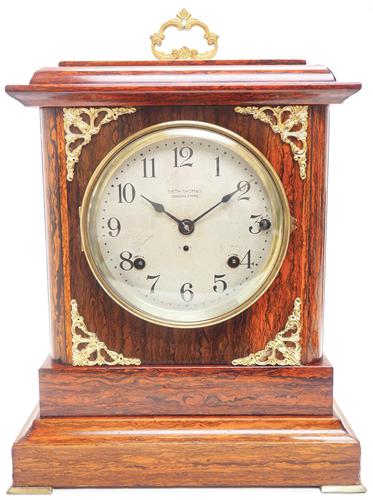 Amazing Seth Thomas Sonora chime mantle clock 8 Day Westminster Chime Bracket Clock (1 of 11)