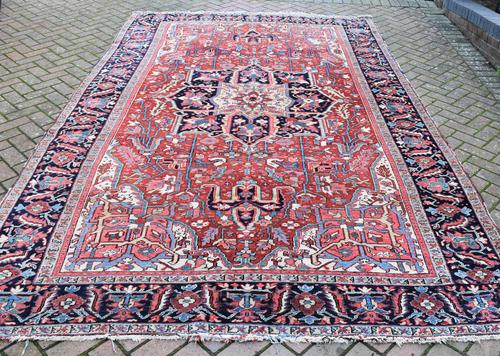 Antique Heriz Carpet 366x228cm (1 of 10) Antique Heriz Carpet 366x228cm (1 of 10)