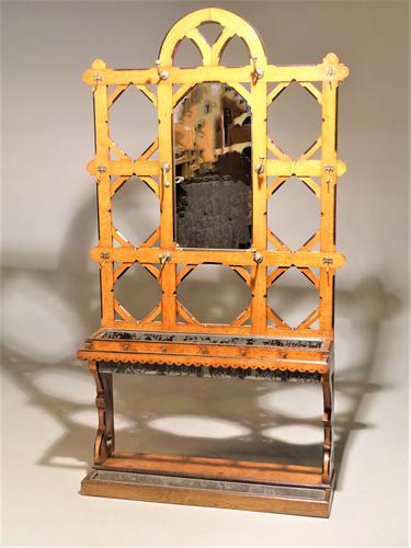 Good Late 19th Century Golden Oak Hall Stand (1 of 6) Good Late 19th Century Golden Oak Hall Stand (1 of 6)