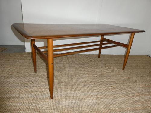 Large Swedish Teak Coffee Table by Alberts (1 of 9)