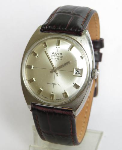 Gents Avia Olympic Wristwatch, 1960s (1 of 5) Gents Avia Olympic Wristwatch, 1960s (1 of 5)