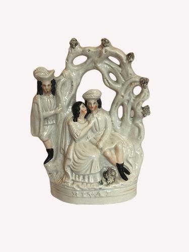 Antique Victorian Staffordshire Group (1 of 6) Antique Victorian Staffordshire Group (1 of 6)