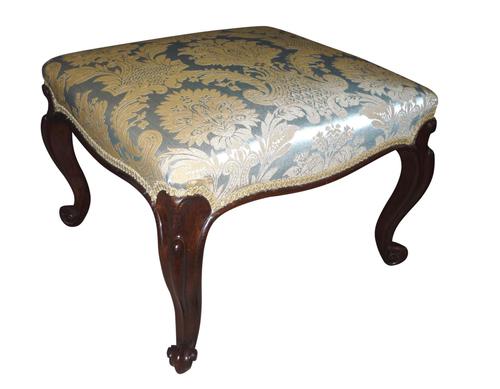 A large Victorian Rosewood Stool circa 1850 (1 of 1) A large Victorian Rosewood Stool circa 1850 (1 of 1)