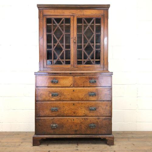 19th Century Oak Two Stage Bookcase (1 of 11)